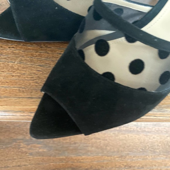NWOT CHLOE GOSSELIN Liz Black Velvet Mules, size 42 - Picture 7 of 12